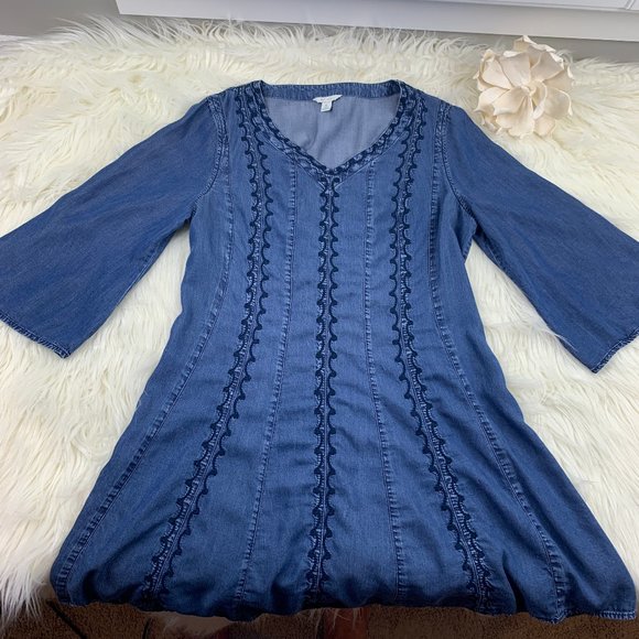 C Est. 1946 Tencil Embroidered Tunic/Dress Size XL - Picture 1 of 9